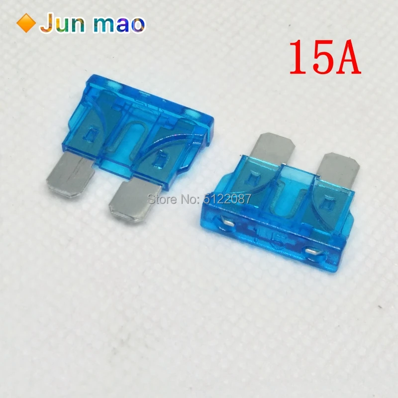 30Pcs Standard Auto Blade Fuse for Car 5 10 15 20 25 30 AMP Car Fuse Auto Fuse White Yellow Red Blue Orange Green