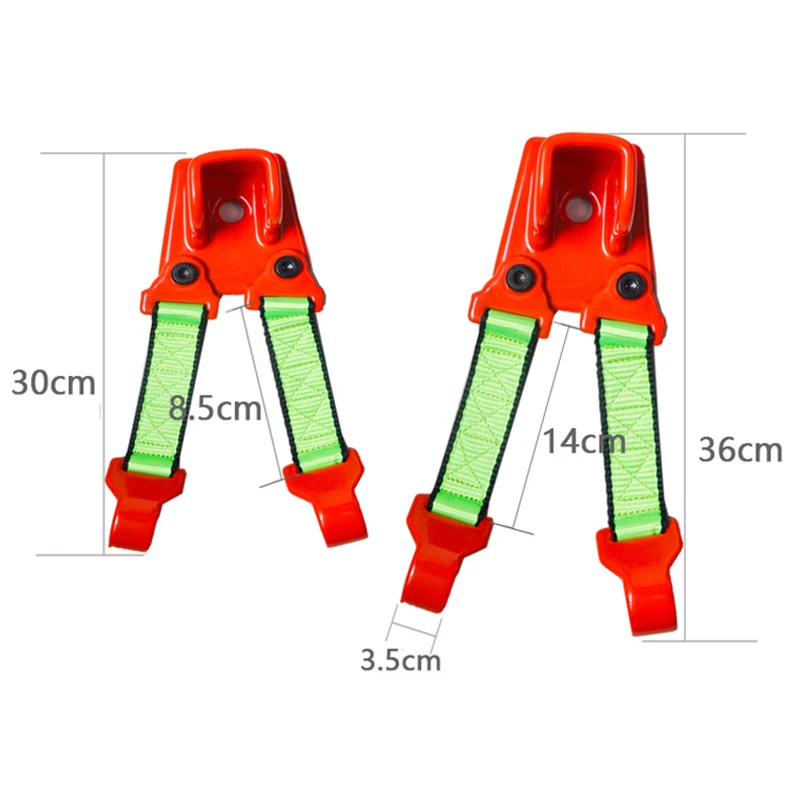 Off-road rescue jack Two-section hydraulic climbing pole Multi-function jack combination kit Emergency kit