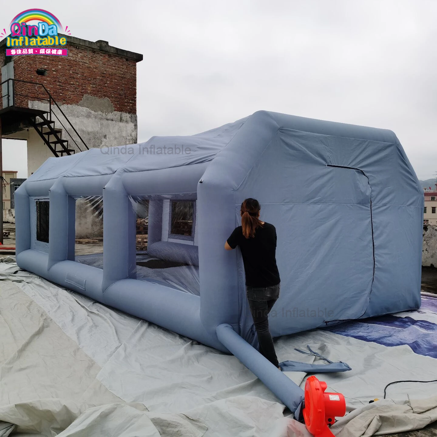 

China Factory Inflatable Car Cover Tent Hot Product Inflatable Spray Paint Booth