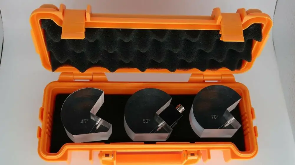 Canudos Sensor 0.625*0.625 Polegadas Mais Cunha 70 60 45 para Ultra Sônico Falhas Deteccor