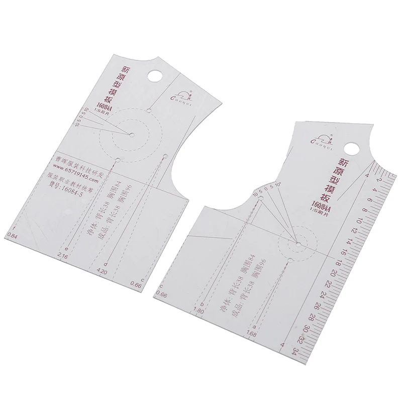 Set 1:5 Fashion Design mini Ruler Cloth Design School Student Apparel Drawing Garment Prototype Rulers