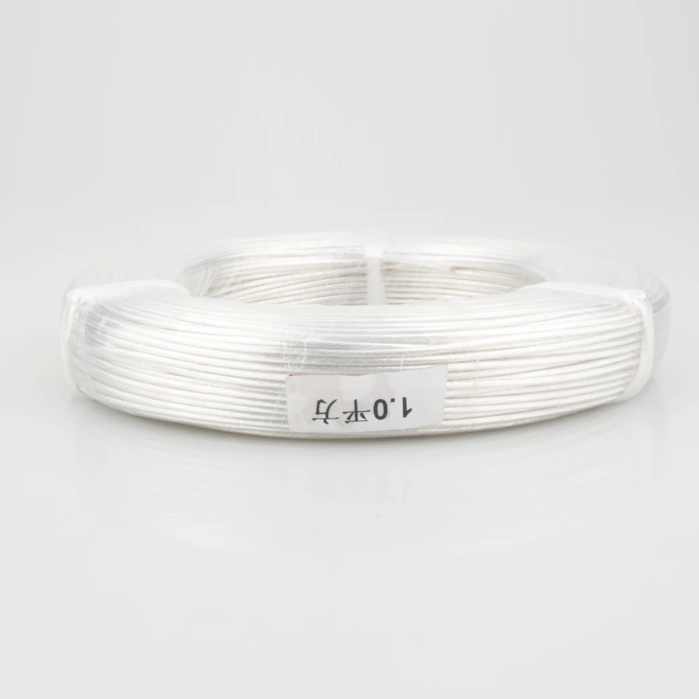 실버 도금 OCC 신호 와이어 케이블, DIY 헤드폰 케이블, 0.12 스퀘어, 0.12-6 스퀘어, 10 미터/로트