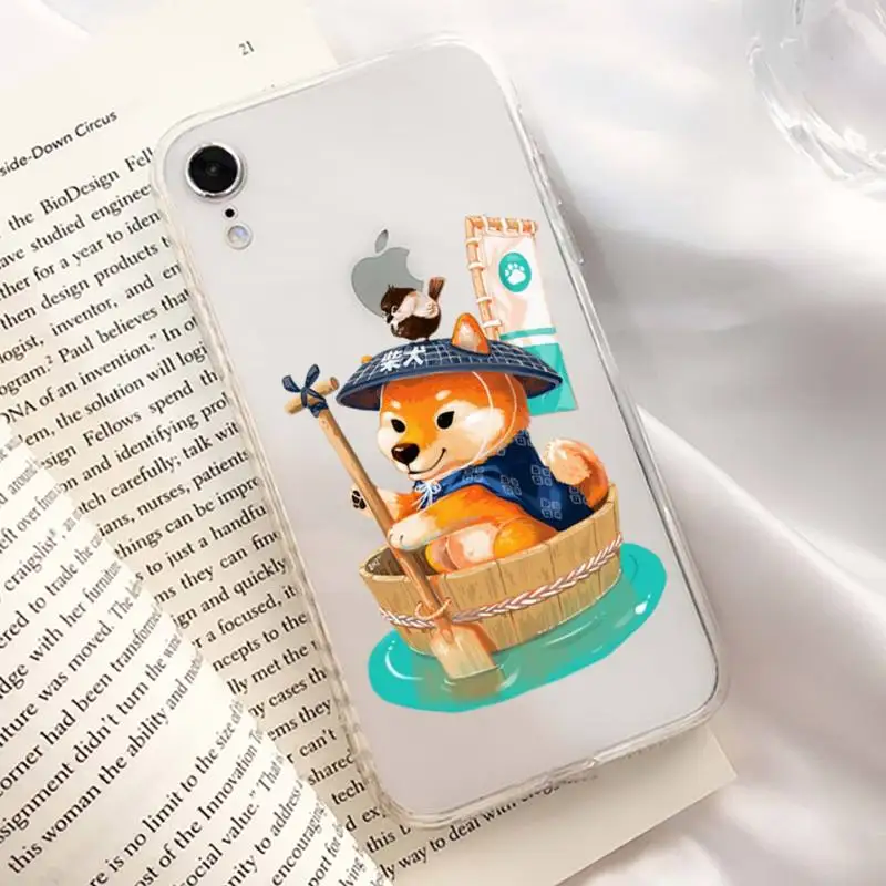 Cute Cartoon Animal Shiba Inu and Husky Corgi Phone Case for iphone 13 11 12 pro XS MAX 8 7 6 6S Plus X 5S SE 2020 XR case