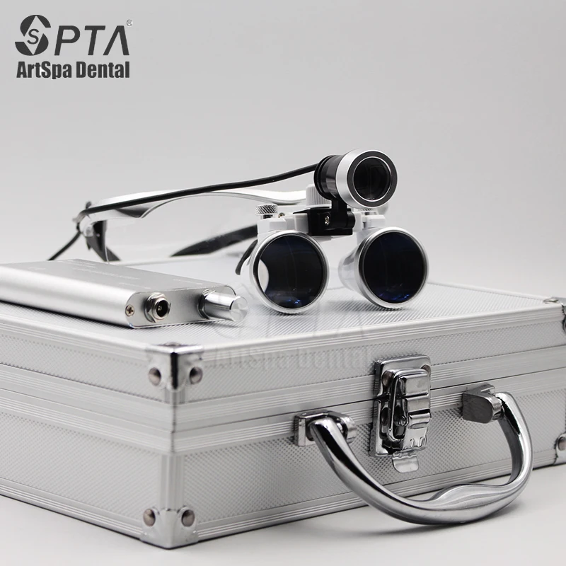 Dentist Loupes Lamp Lab Medical Dentistry Magnifying Glasses Headlight Headlamp Dental and Surgical Head Light