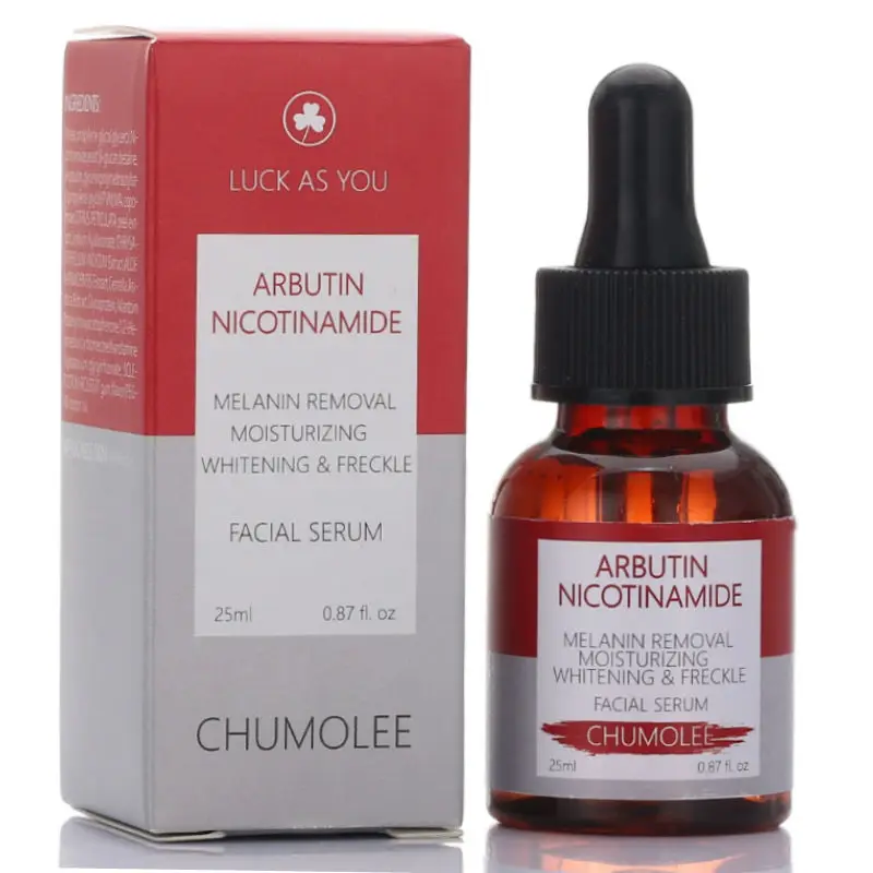 CHUMOLEE Arbutin Whitening Freckle Cream + Alpha Arbutin Serum Remove Melasma Moisturizing Anti-wrinkle Skin Care Whitening