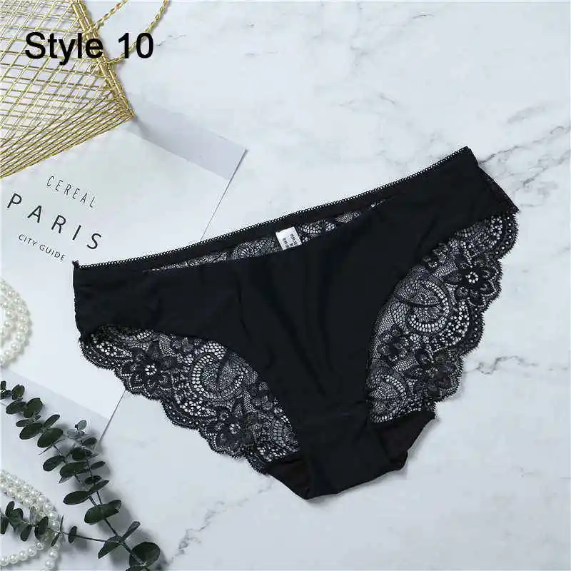 Women Sexy Lace Pantie Cotton Seamless Breathable Leopard Sexy Lingerie Ice Silk Fashion Underwear