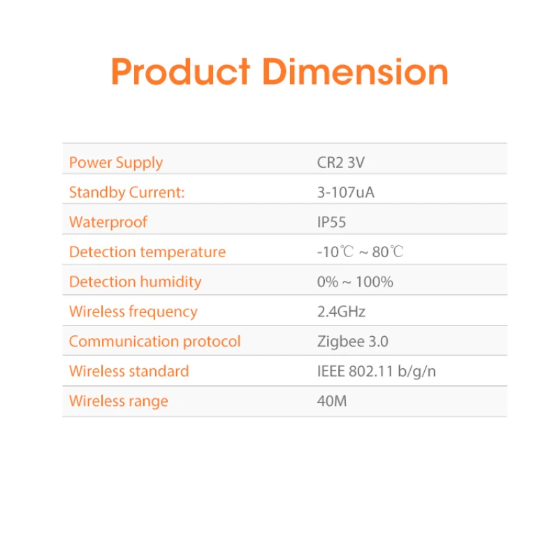 جهاز استشعار تسرب المياه في المنزل الذكي Tuya ، كاشف الفيضانات ، كشف الفائض ، إنذار الأمان