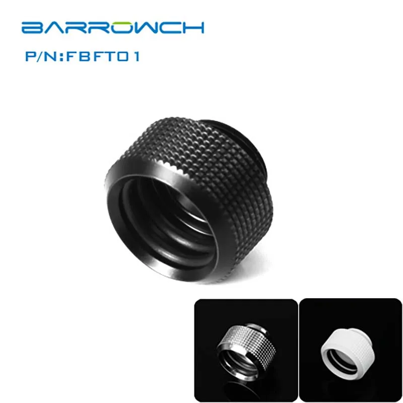 Barrowch PC water cooling male to female fittings connector Push-in OD14mm Sliding tubing for water cooler heatsink FBFT01