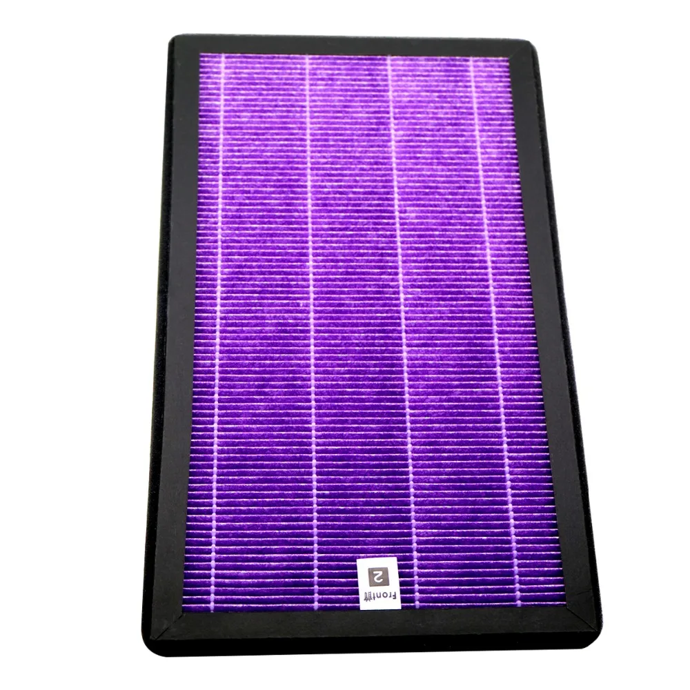 ヒープフィルターシャープ空気清浄機KC-D50-W、KC-E50、KC-F50、KC-D40Eヒープフィルター40*22*2.8センチメートル/activedカーボンフィルター40*22*0.8センチメートル