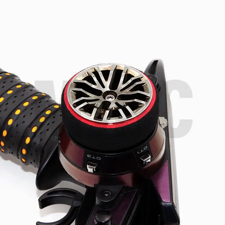 Zweifarbiger Rc-Autosender Lenkrad Schaumstoffgriff Handradschwamm für Traxxas Tqi Futaba 3pv 4pls 4pv 4px R 7px Prc X4 Fs – Detail 5