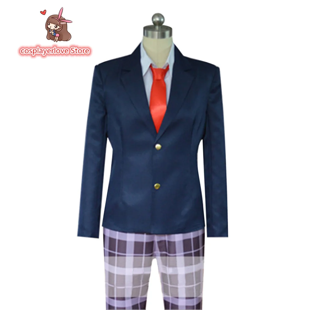 

Jaku-Chara Tomozaki-kun Tomozaki Humiya/nanashi Cosplay Costume for Halloween Christmas Costume