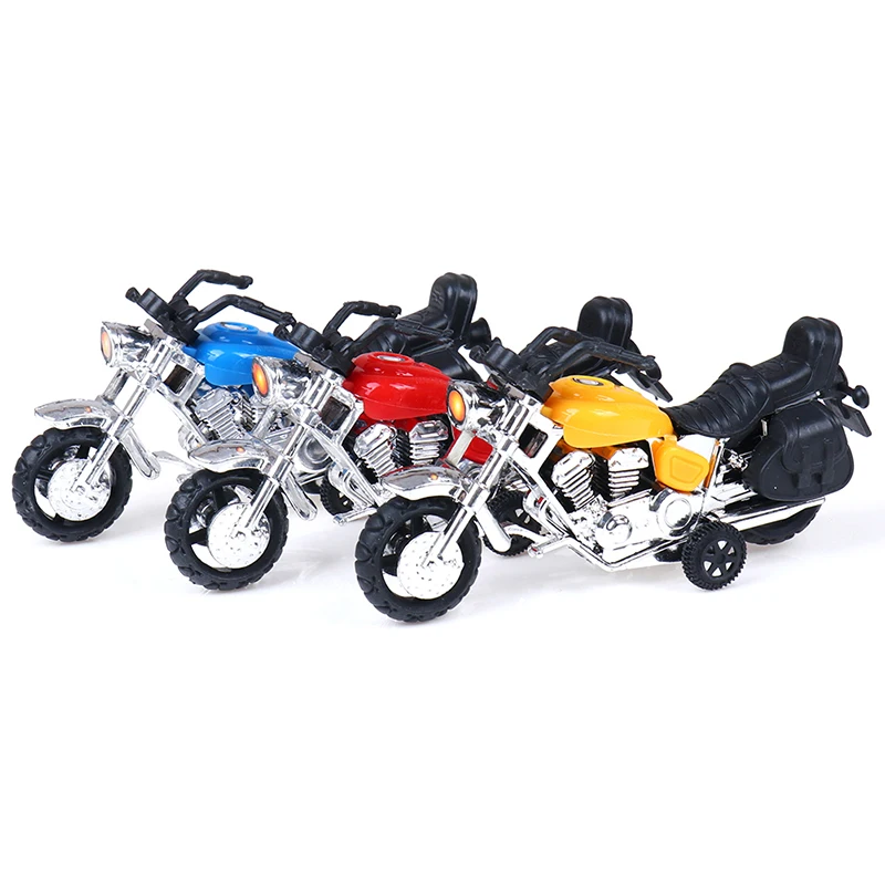 Kids Motorcycle Model Toy Car For Boys Kid Motorbike Plastic Education Toys For Children Best Gift