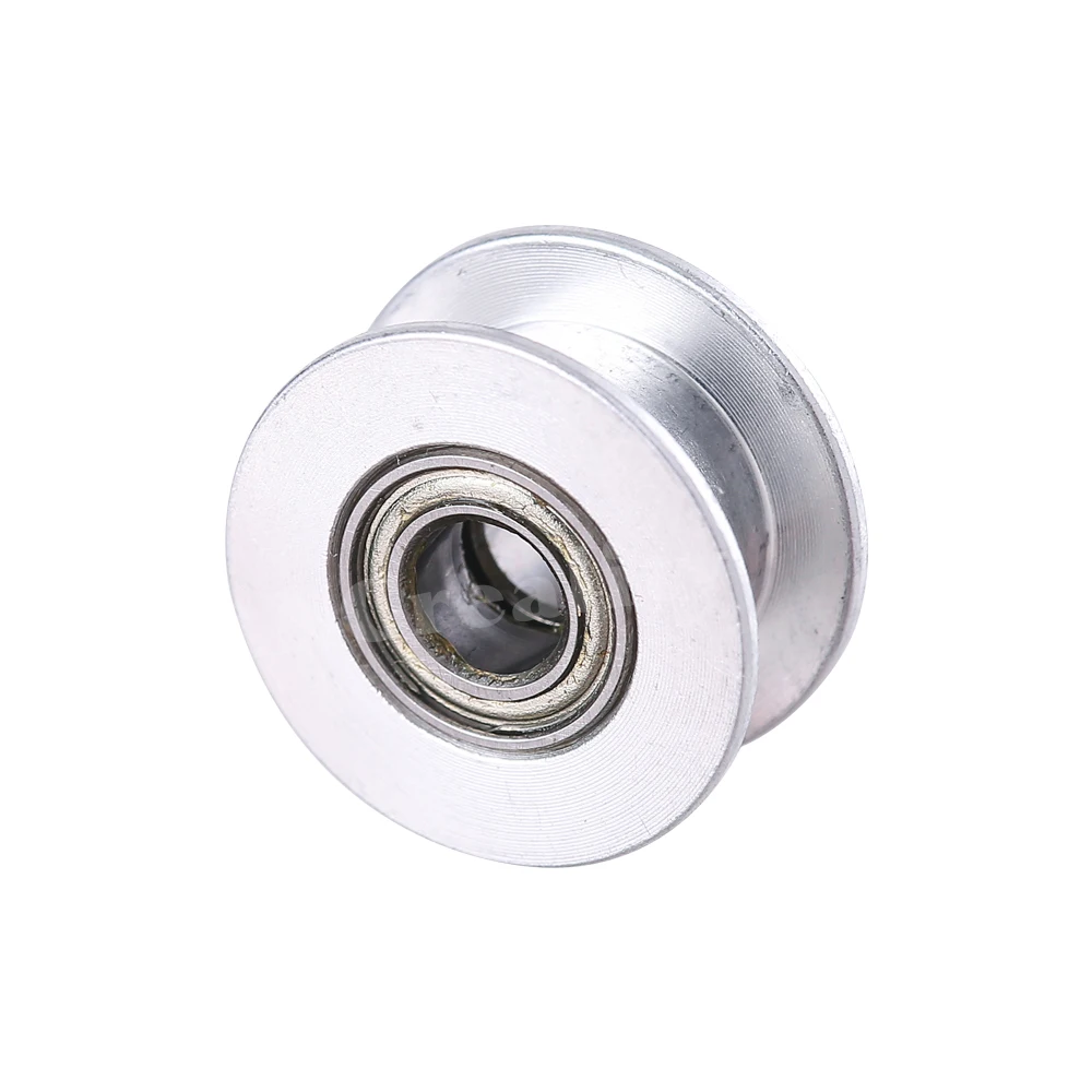 16T/20T GT2 Idler Timing Pulley 16 tooth 20 Teeth with 3/4/5/6mm Bore with Bearings for 3D Printer Parts Timing Belt 6/10/15mm