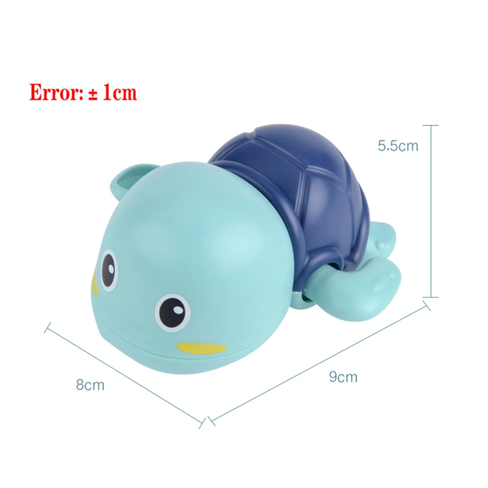 Baby Bath Swimming Bath Pool Toy Turtle Toddler Parent-child Interaction Wind-up Bath Toy Swimming Pool Accessories BPA Free