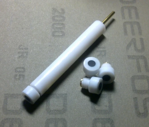 Eletrodo de Carbono Vítreo para Microscópio Eletrônico Eletrodo de Trabalho e Eletrodo Microscópio Eletrônico Uso Duplo