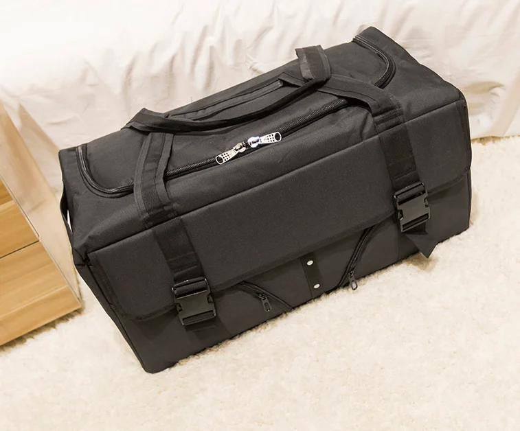 Bolso de mano versátil de 80l para hombre y mujer, bolsa de viaje de negocios, de hombro, para dinero en efectivo