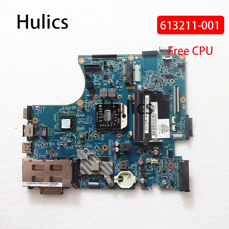 

Б/у материнская плата 613211-001 для ноутбука Hp Probook 4525S, материнская плата Socket S1, бесплатный процессор 48.4GJ02.011, основная плата