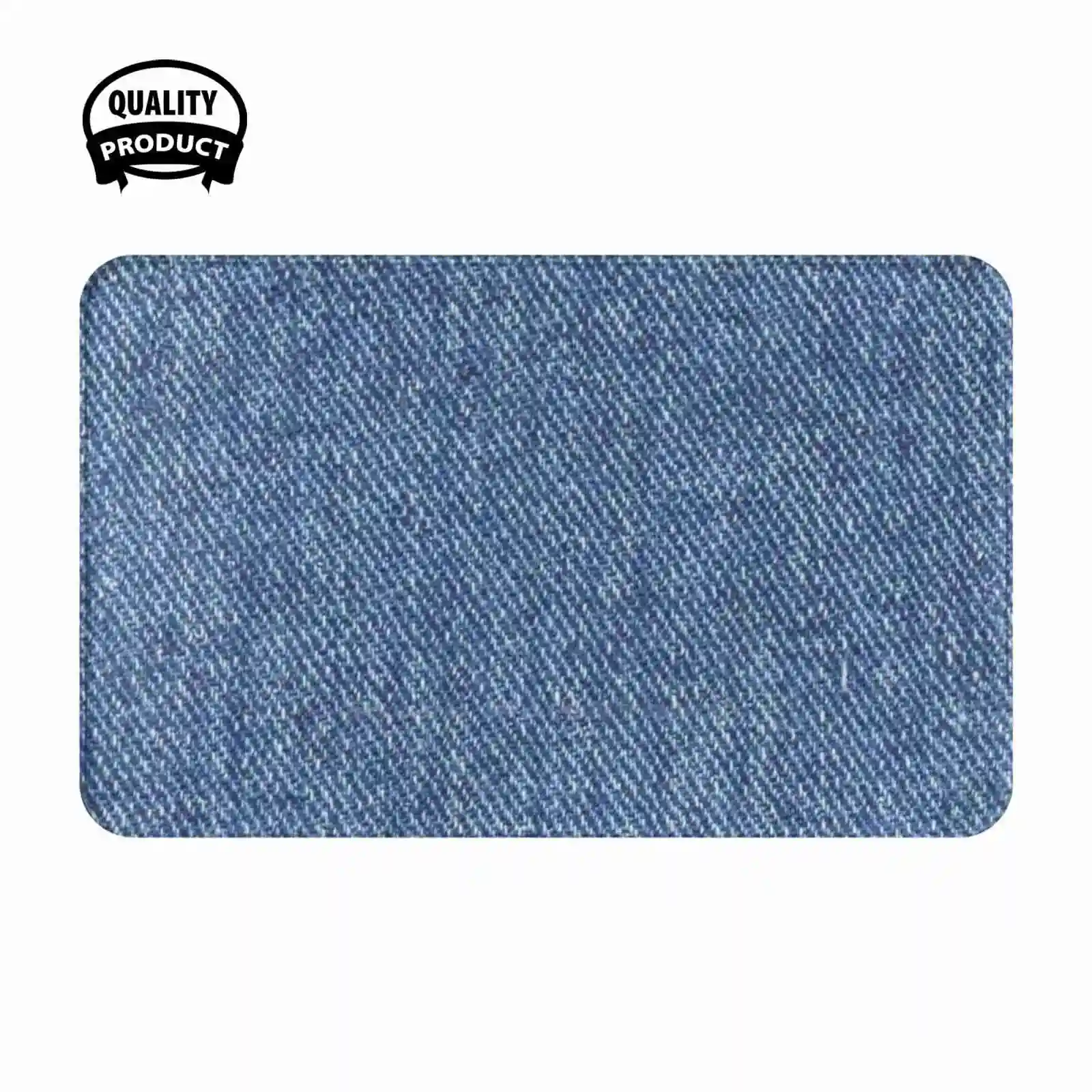 Denim Mask Soft Cushion Home Carpet Door Mat Car Rug Denim Cool Best