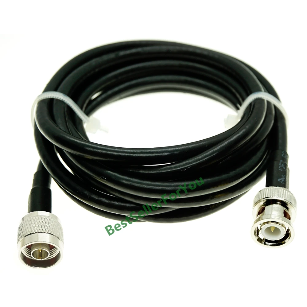 

N type male to BNC male plug RF coax cable adapter RG58 Extension Cable