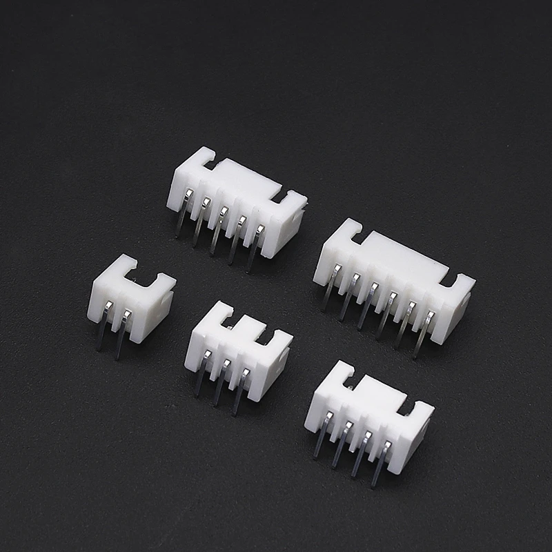 40pcs XH 2-12pin 2.54mm Pitch Socket Connector Right Angle Pin Header Good Female Connector