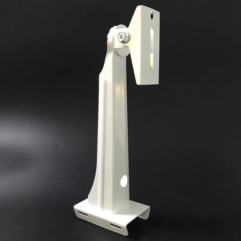 25CM Length Outdoor Surveillance Security CCTV Camera Stand Hoop Mounting Clamp Bracket Metal Vertical Pole Mount Camera Holder