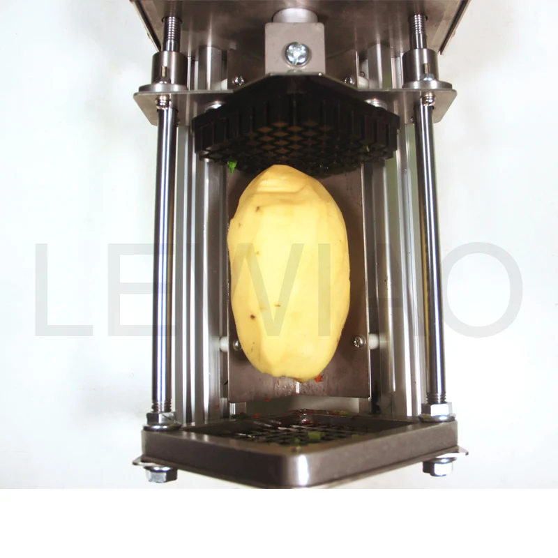 آلة البطاطس المقلية التجارية آلة تقطيع البطاطس المنزلية آلة قطع البطاطس المقلية