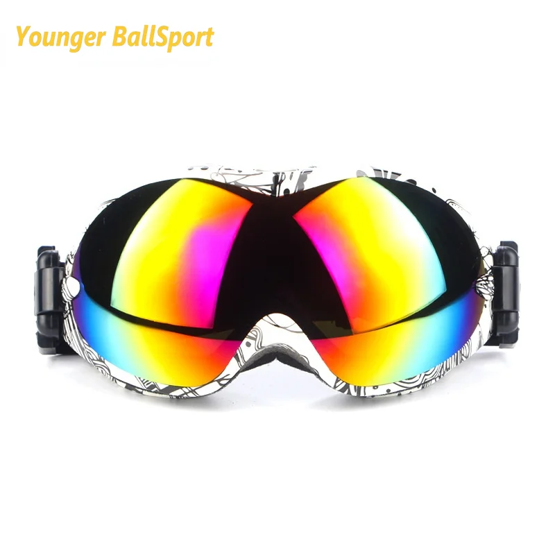 Professional Ski Goggles Spherical Surface Anti-fog Colorful Ski Goggles Mountaineering Goggles Sport Goggles Winter Snow Sports