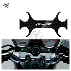 3D Carbon-look Upper Triple Yoke Defender Case for Honda Hornet 600 Uo To 2004