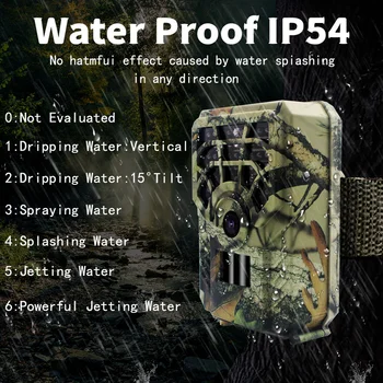 Awesome PR300 Pro/PR300 Waterproof WIFI 1080P 24MP Trail Camera Motion 0.2s Trigger Time Trail Game Camera Wildlife Monitoring