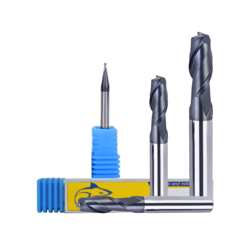 UCHEER 1 pz HRC45 2 flauto 8/10/12/14/16/18/20mm lega di carburo di tungsteno fresa in acciaio fresa utensili CNC macchine utensili