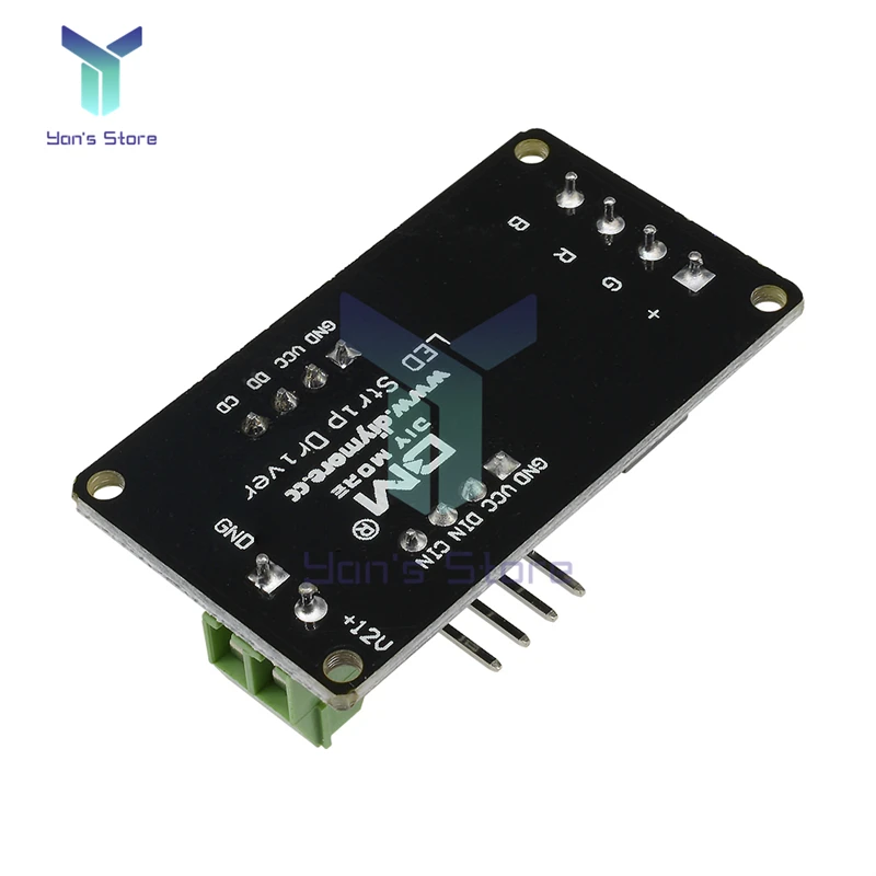 Schermo del modulo Driver striscia LED RGB a colori per Arduino R3 STM32 AVR V1.0 per MCU 5V basato su P9813 KIT fai-da-te facile da installare