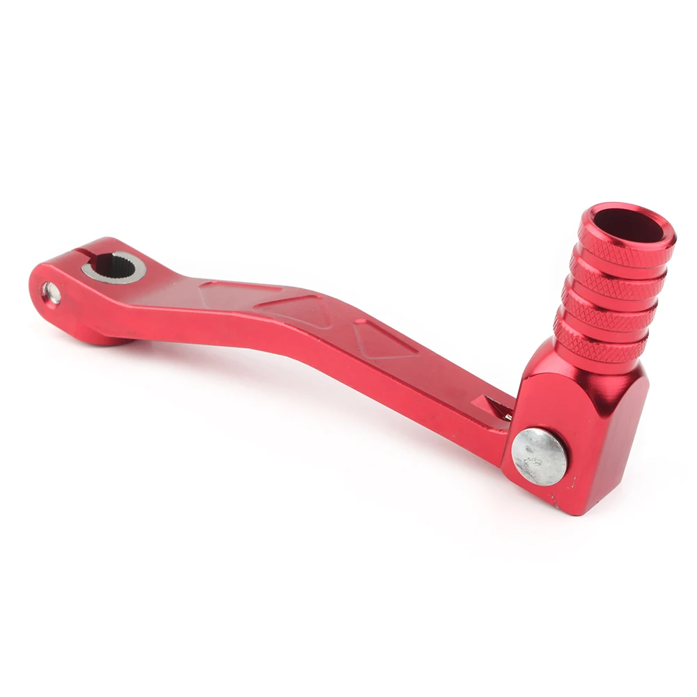 For Honda XR/CRF 50 70 100 125 CRF125 Dirt Bike Supermoto CNC Shift Levers Motocross Red 10 mm Folding Shifter Shift Lever Bar