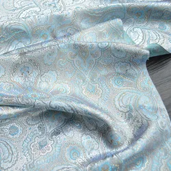 Tessuto broccato Jacquard damascato di larghezza 115cm, tessuto tinto in filo jacquard 3D per abbigliamento, biancheria da letto, borsa chic fai da te per metro