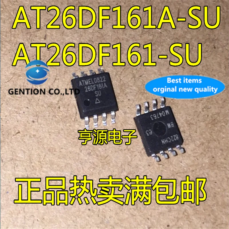 10Pcs  AT26DF161-SU AT26DF161A-SU 26DF161-SU SOP8 Memory chip in stock  100% new and original