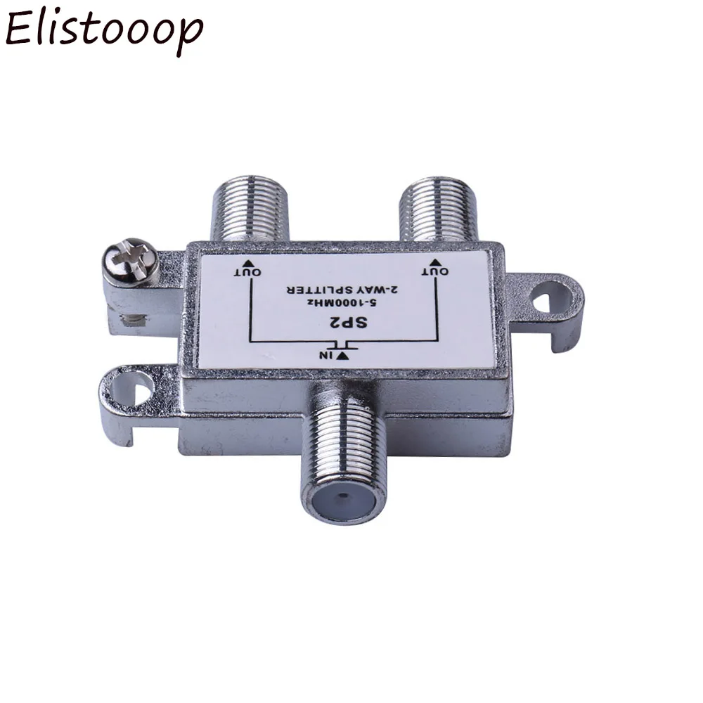 TV Signal Sat Link 2 to1 Satellite Coaxial Diplexer Combiner Splitter Combiners Cable Switch