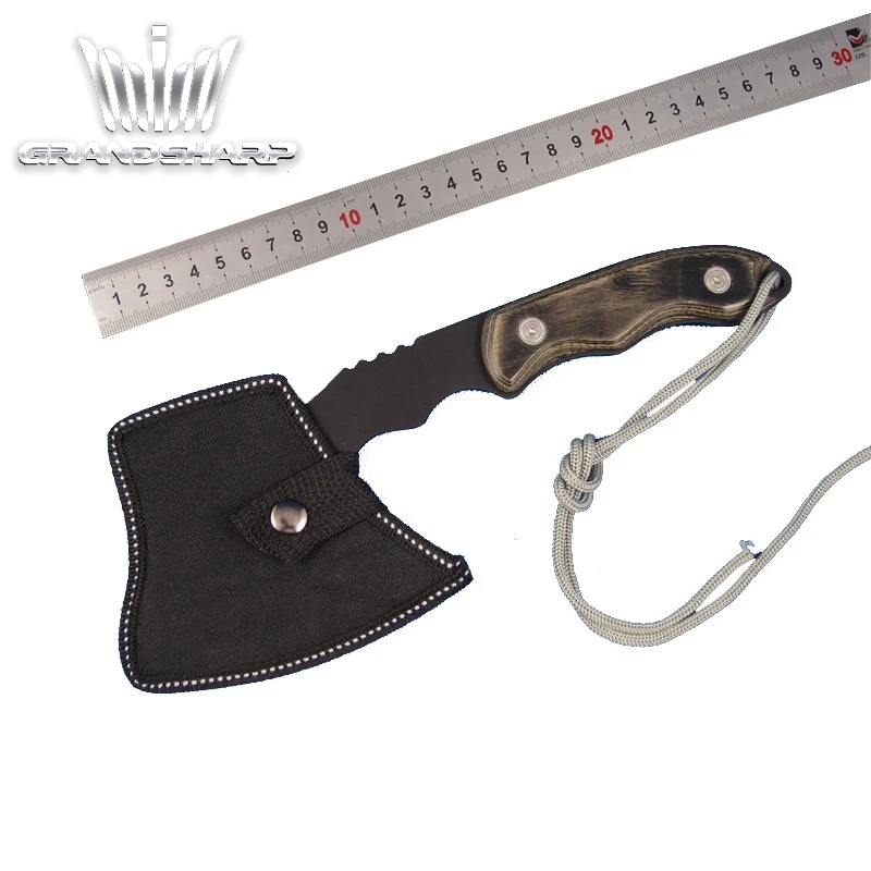 Cuchillo de cuchilla, hacha táctica Tomahawk, ejército, caza al aire libre, Camping, supervivencia, machete, herramienta de mano, hacha de fuego, hacha, llave de hacha