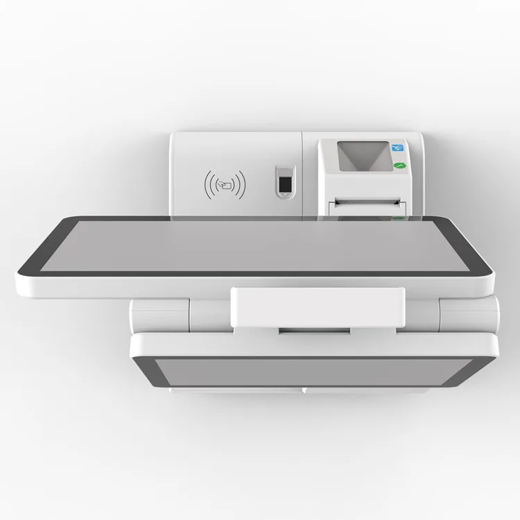 Passport scanning system OCR card reader + 10.1 inch / 13.3 / 15.6 inch dual screens payment POS terminal