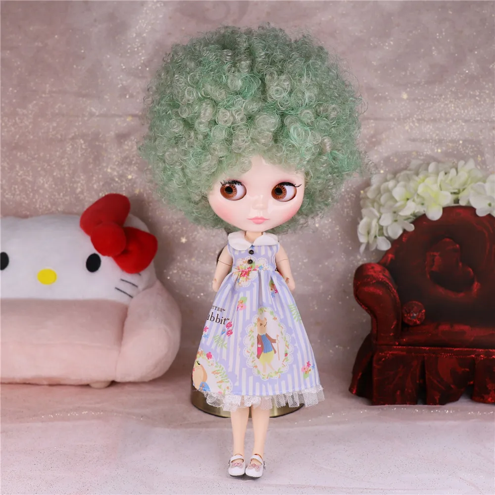 ICY DBS Blyth doll white skin dark skin glossy matte face joint body girl toy gift