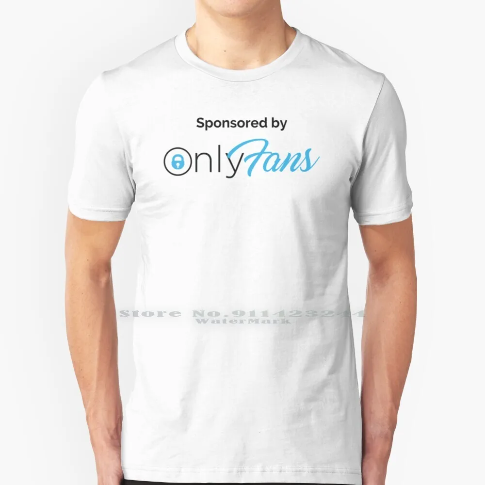 Sponsored By Onlyfans T Shirt Cotton 6XL Only Fans Onlyfans Girl Xvideos Subscribe To My Onlyfans Girl