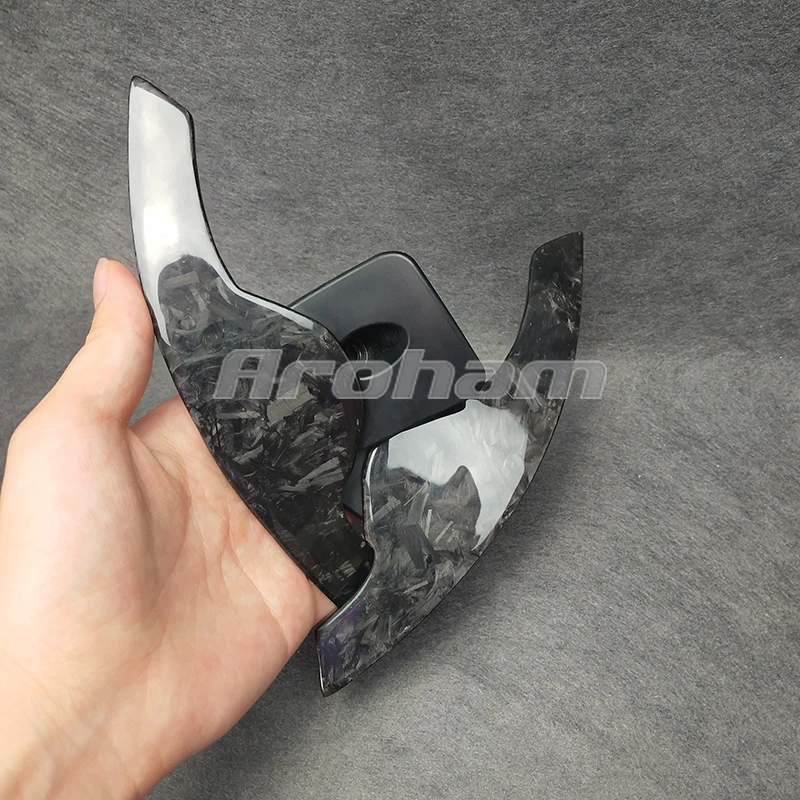 Forged Carbon Fiber Paddle Shifters High Quality For Range Rover Discovery Sport SVR Sport Evoque Defender 2013 2014 2015 2016