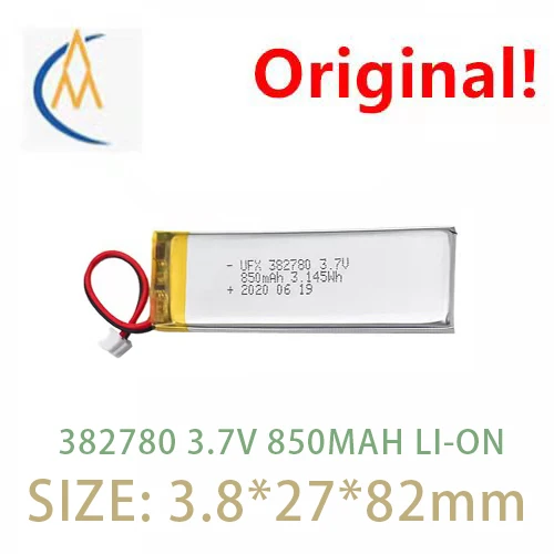 buy more will cheap Ufx382780 3.7V 850mAh  beauty equipment disinfection equipment wireless keyboard with protection board na