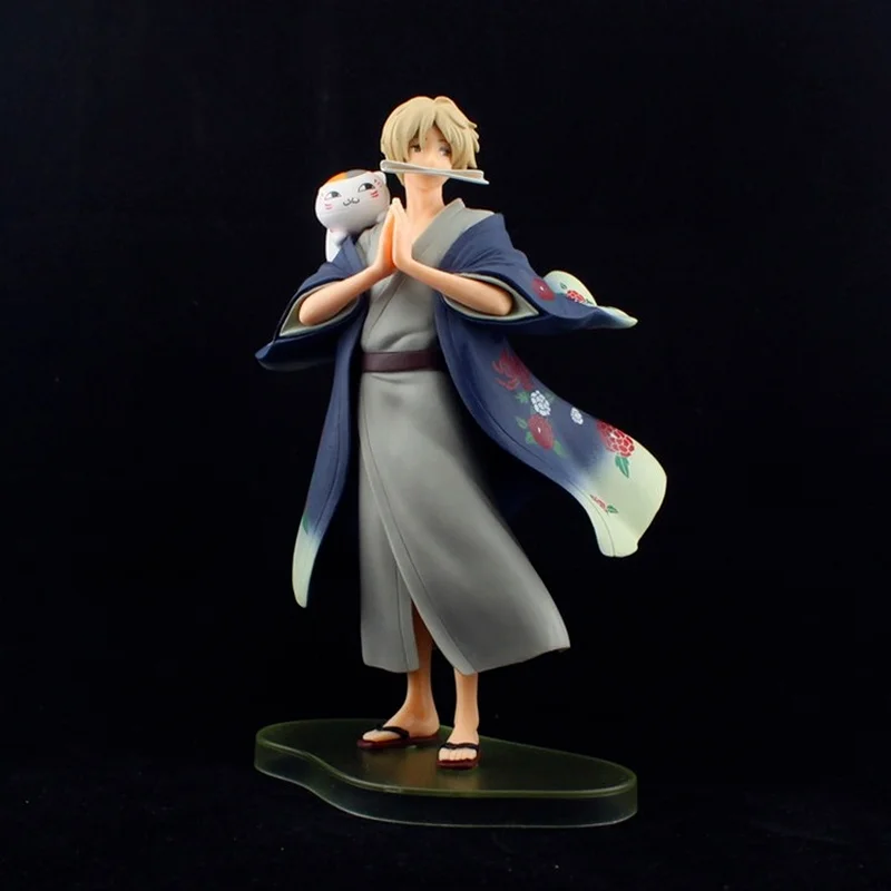 Anime Book of Friends Natsume Yuujinchou with Nyanko Sensei Takashi Natsume PVC Action Figure Collection Model Toys Brinquedos