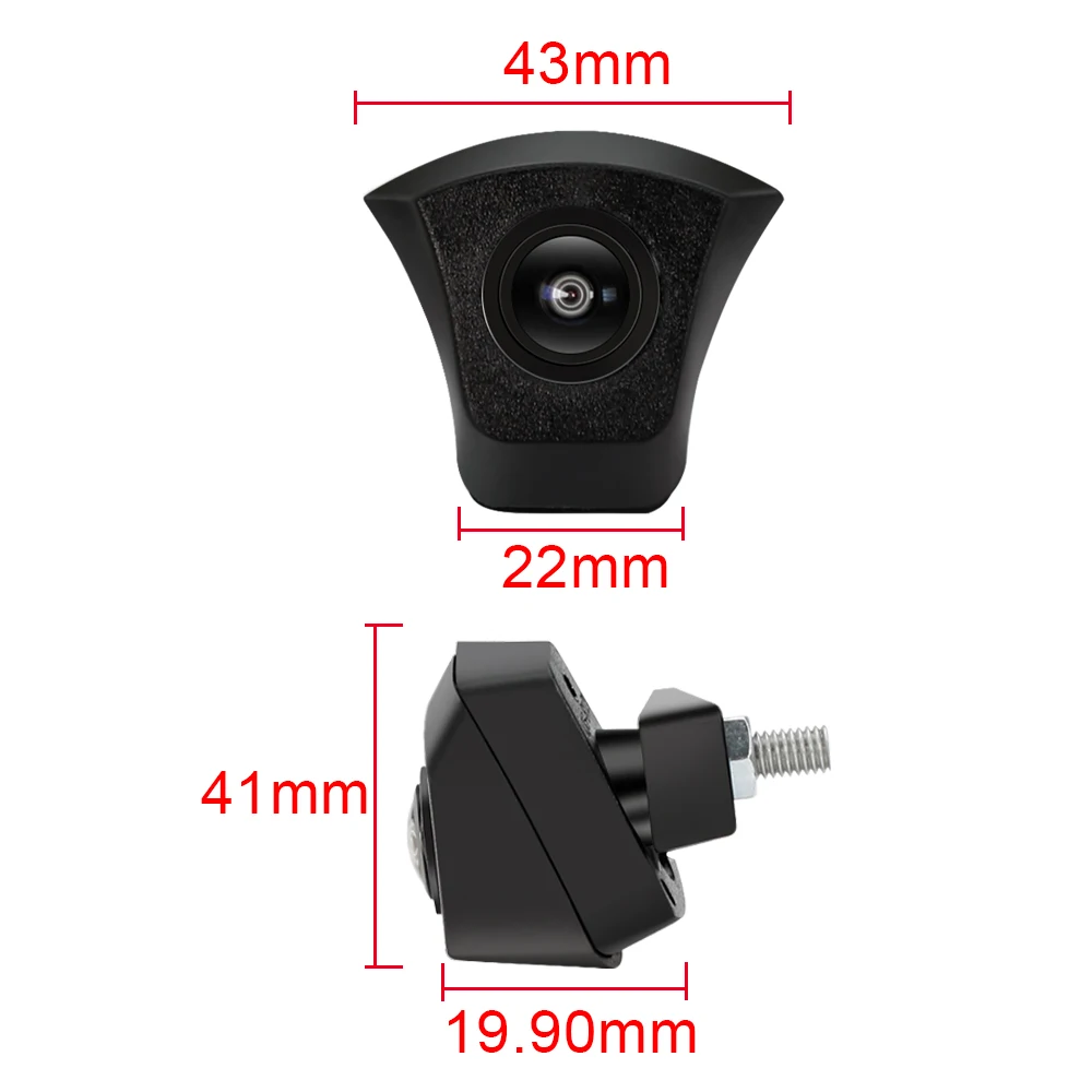 

Carsanbo HD Night Vision Front View Camera Fit For A1 A3 A4 A5 A6 A7 Q3 Q5 Q7 TT Universal 150 Degree High Quality Logo Camera
