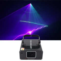 Dj Light – Laser RGB 3 en 1, 96 motifs, projecteur polychrome, éclairage de scène pour fête Disco de noël, 1 trou