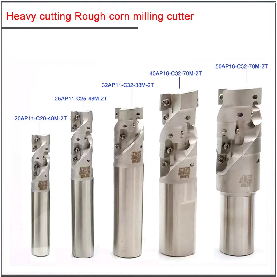 TAP 20/25/32/40/50mm Heavy cutting Corn milling cutter bar for APMT1135 APMT1604 High power cutting rough milling cutter bar