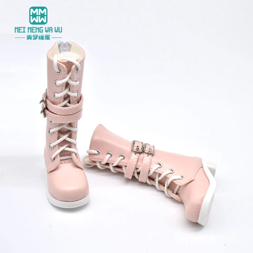 Fits 43--45CM 1/4 MSD BJD doll accessoreis toys Ball Jointed Doll Fashion Martin boots, high-heeled shoes