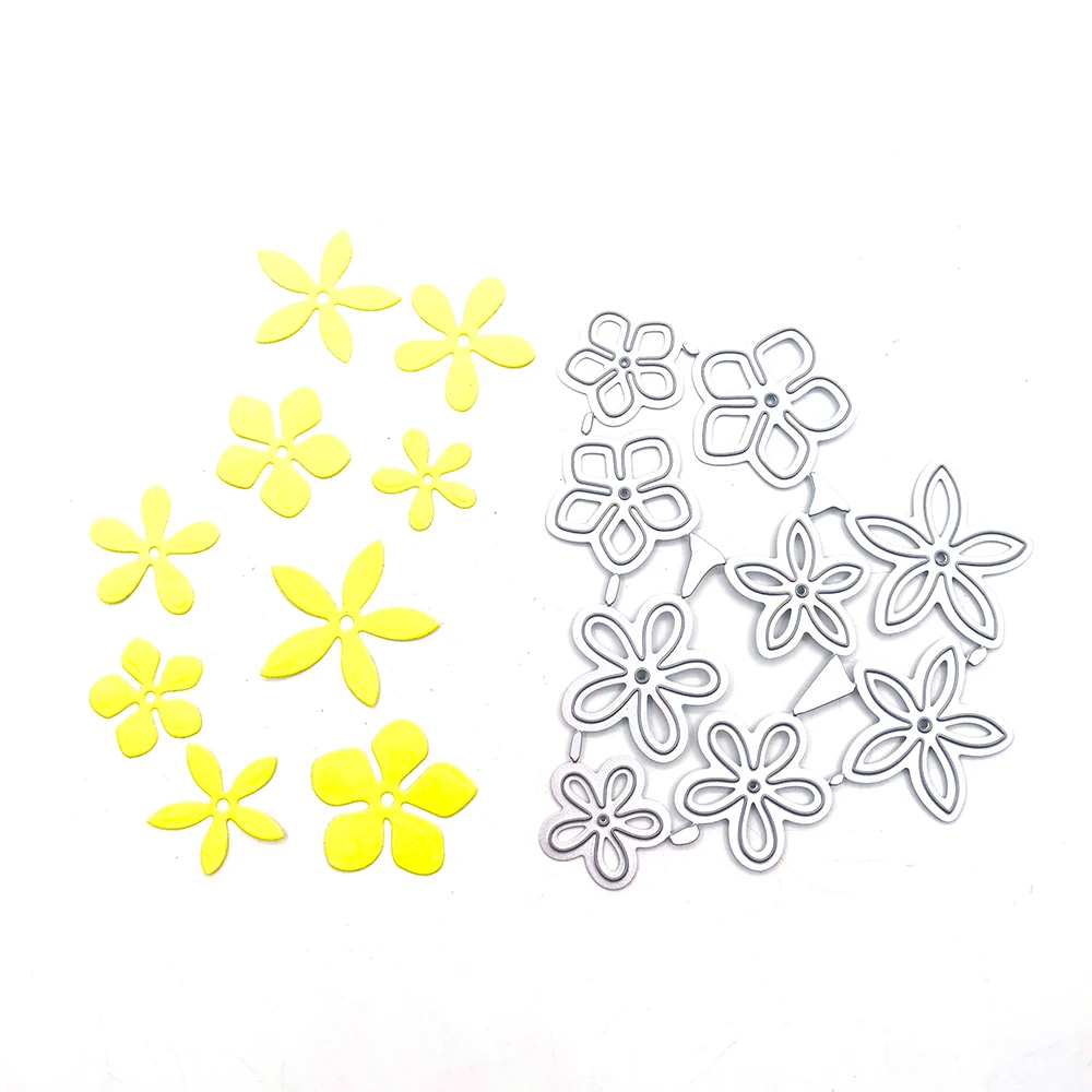 

Julyarts Nine flowers Metal Die Cut Craft Cutting Dies Card Making for DIY Scrapbooking and Card Making Embossing Craft