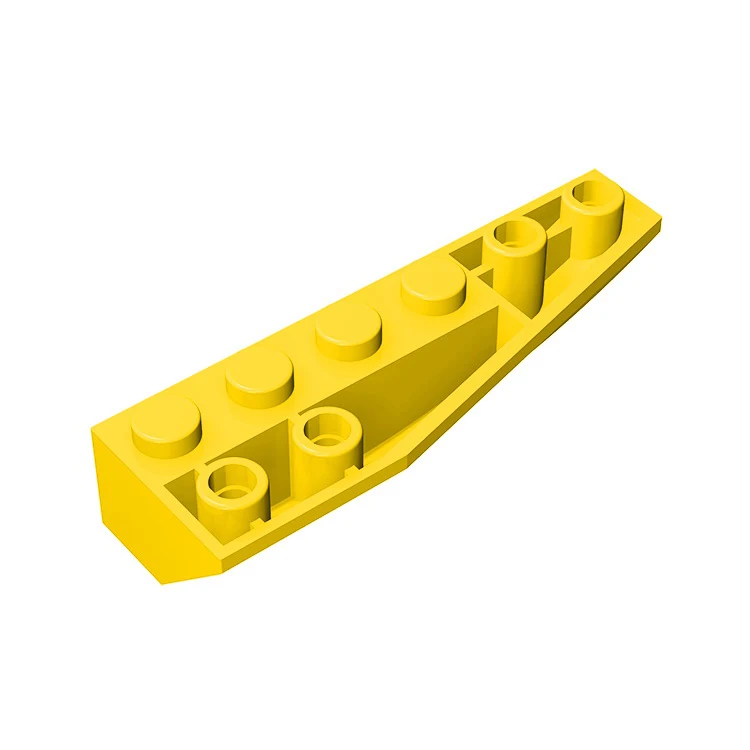 10pcs Compatible MOC Brick Parts 41764 Wedge Curved Inverted 6 x 2 Right Building Block Particle DIY Kid Puzzle Brain Toy Gift