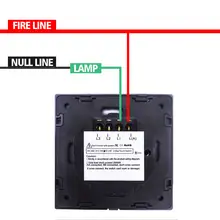 EU Wall Touch Switch 1 2 3 Gang #3