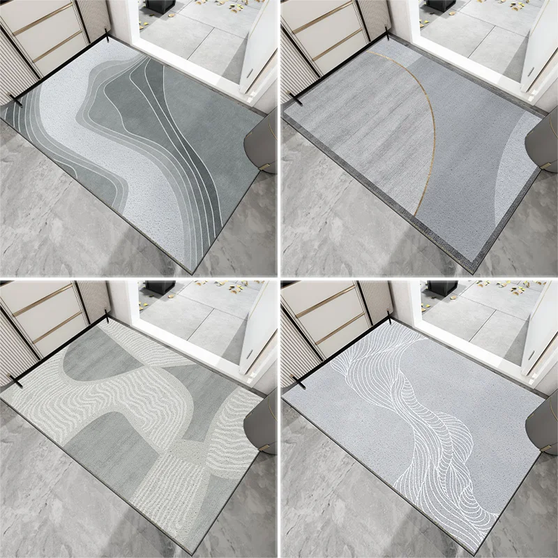 Nordic Style Floor Mats Carpet Kitchen Mat Bath Mat Entrance Door Mat Carpet Custom Pattern Non-slip Dustproof Hallway Door Mats